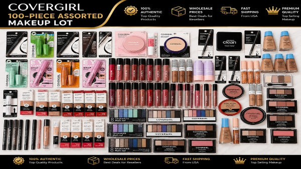 COVERGIRL 100-Piece Assorted Makeup Lot