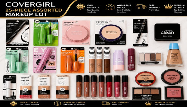 COVERGIRL 25-Piece Assorted Makeup Lot