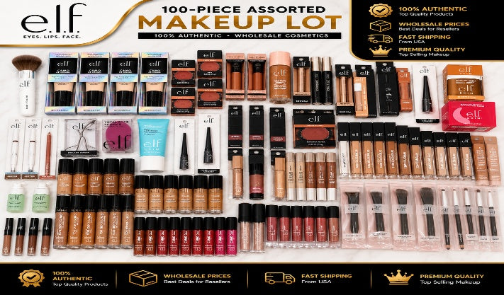 e.l.f. 100-Piece Assorted Makeup Lot