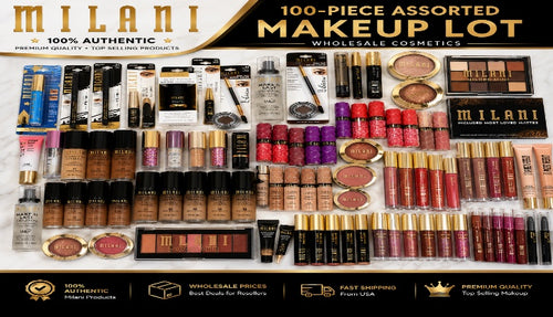 MILANI 100-Piece Assorted Makeup Lot