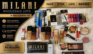 MILANI 25-Piece Assorted Makeup Lot