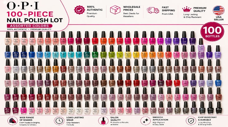 OPI 100-Piece Assorted Makeup Lot