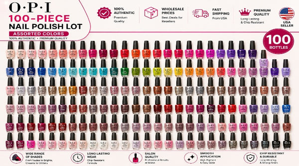 OPI 100-Piece Assorted Makeup Lot