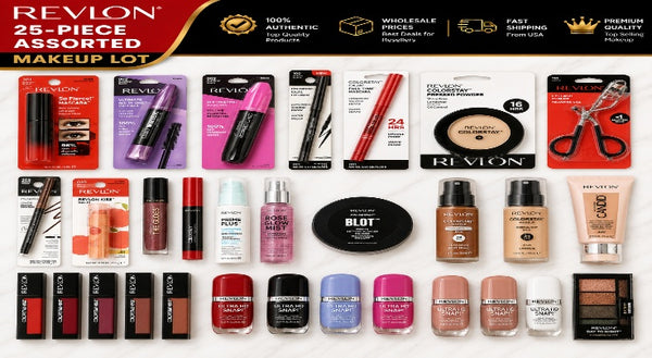Revlon 25-Piece Assorted Makeup Lot
