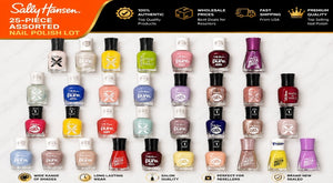 SALLY HANSEN  25-Piece Assorted Makeup Lot